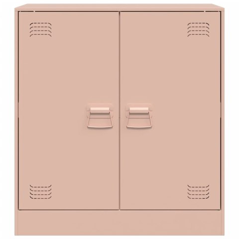 Szafka boczna, różowa, 67x39x73 cm, stal Szafka boczna, różowa, 67x39x73 cm, stal