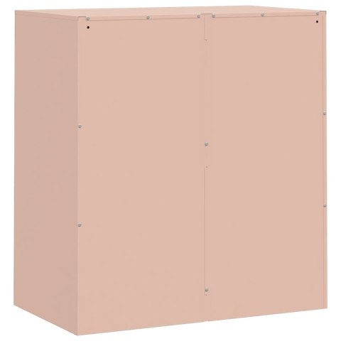 Szafka boczna, różowa, 67x39x73 cm, stal Szafka boczna, różowa, 67x39x73 cm, stal