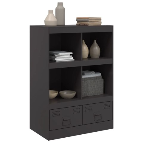 Szafka, czarna, 67x39x95 cm, stal Szafka, czarna, 67x39x95 cm, stal