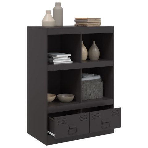 Szafka, czarna, 67x39x95 cm, stal Szafka, czarna, 67x39x95 cm, stal