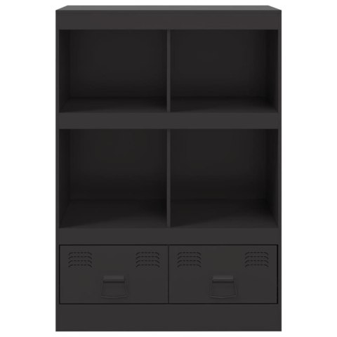 Szafka, czarna, 67x39x95 cm, stal Szafka, czarna, 67x39x95 cm, stal