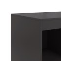  Szafka, czarna, 67x39x95 cm, stal