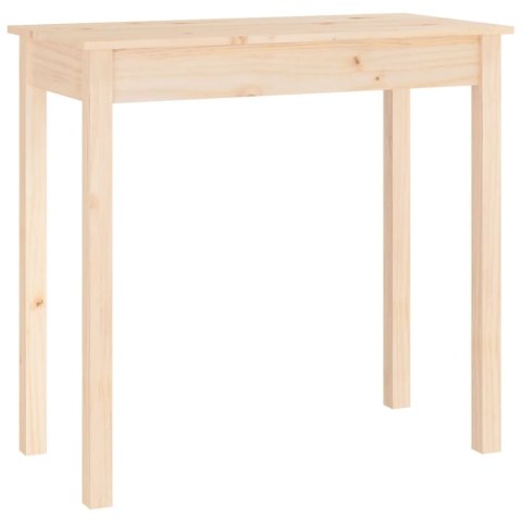 Stolik konsolowy, 80x40x75 cm, lite drewno sosnowe Stolik konsolowy, 80x40x75 cm, lite drewno sosnowe