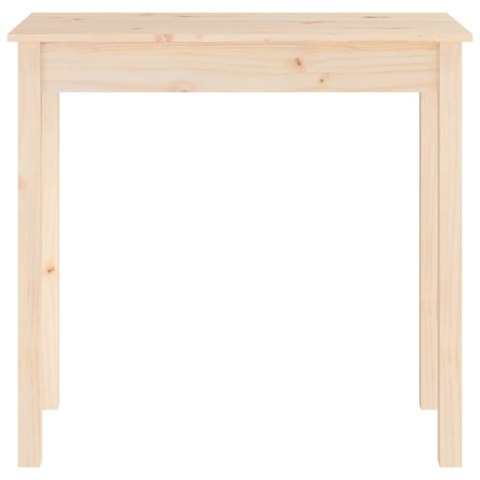 Stolik konsolowy, 80x40x75 cm, lite drewno sosnowe Stolik konsolowy, 80x40x75 cm, lite drewno sosnowe