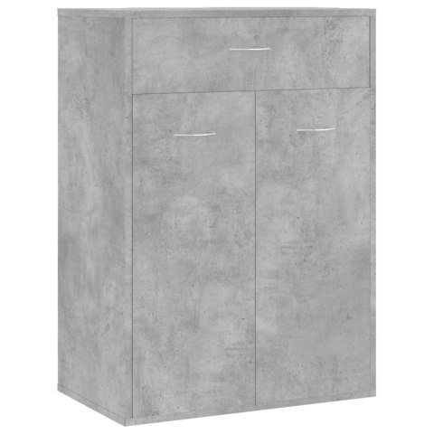 Szafka na buty, szarość betonu, 60x35x84 cm Szafka na buty, szarość betonu, 60x35x84 cm