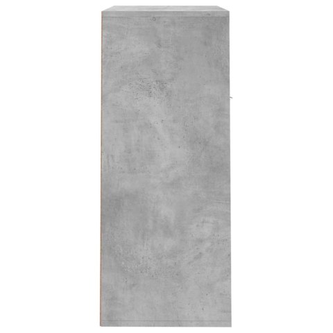 Szafka na buty, szarość betonu, 60x35x84 cm Szafka na buty, szarość betonu, 60x35x84 cm