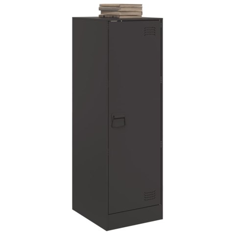 Szafka, czarna, 34,5x39x107 cm, stal Szafka, czarna, 34,5x39x107 cm, stal