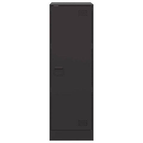 Szafka, czarna, 34,5x39x107 cm, stal Szafka, czarna, 34,5x39x107 cm, stal