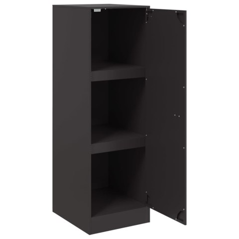 Szafka, czarna, 34,5x39x107 cm, stal Szafka, czarna, 34,5x39x107 cm, stal