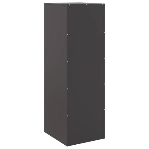 Szafka, czarna, 34,5x39x107 cm, stal Szafka, czarna, 34,5x39x107 cm, stal