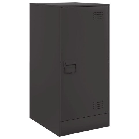 Szafka, czarna, 34,5x39x73 cm, stal Szafka, czarna, 34,5x39x73 cm, stal