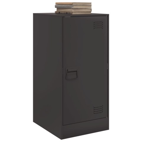 Szafka, czarna, 34,5x39x73 cm, stal Szafka, czarna, 34,5x39x73 cm, stal
