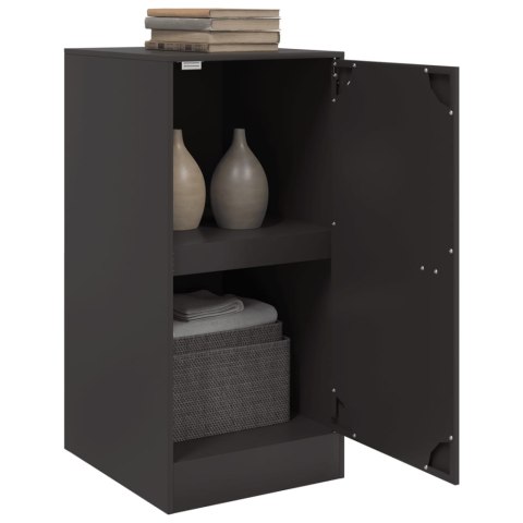 Szafka, czarna, 34,5x39x73 cm, stal Szafka, czarna, 34,5x39x73 cm, stal