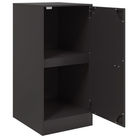 Szafka, czarna, 34,5x39x73 cm, stal Szafka, czarna, 34,5x39x73 cm, stal