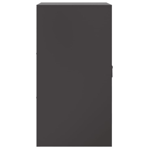 Szafka, czarna, 34,5x39x73 cm, stal Szafka, czarna, 34,5x39x73 cm, stal