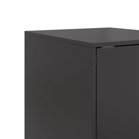 Szafka, czarna, 34,5x39x73 cm, stal Szafka, czarna, 34,5x39x73 cm, stal