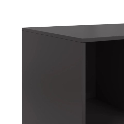 Szafka, czarna, 99x39x73 cm, stalowa Szafka, czarna, 99x39x73 cm, stalowa
