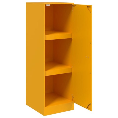 Szafka, musztardowa, 34,5x39x107 cm, stal Szafka, musztardowa, 34,5x39x107 cm, stal