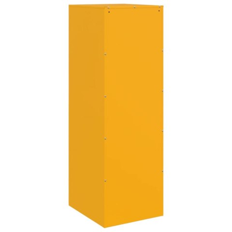 Szafka, musztardowa, 34,5x39x107 cm, stal Szafka, musztardowa, 34,5x39x107 cm, stal