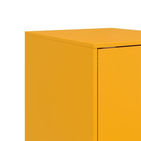 Szafka, musztardowa, 34,5x39x107 cm, stal Szafka, musztardowa, 34,5x39x107 cm, stal