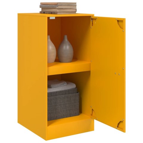 Szafka, musztardowa, 34,5x39x73 cm, stal Szafka, musztardowa, 34,5x39x73 cm, stal