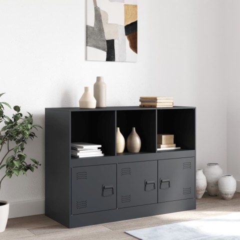 Szafka boczna, antracytowa, 99x39x73 cm, stal Szafka boczna, antracytowa, 99x39x73 cm, stal