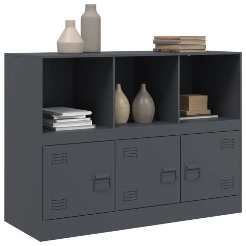 Szafka boczna, antracytowa, 99x39x73 cm, stal Szafka boczna, antracytowa, 99x39x73 cm, stal