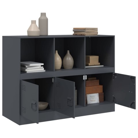 Szafka boczna, antracytowa, 99x39x73 cm, stal Szafka boczna, antracytowa, 99x39x73 cm, stal