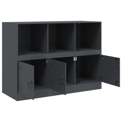 Szafka boczna, antracytowa, 99x39x73 cm, stal Szafka boczna, antracytowa, 99x39x73 cm, stal