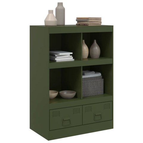Szafka, oliwkowa, 67x39x95 cm, stal Szafka, oliwkowa, 67x39x95 cm, stal