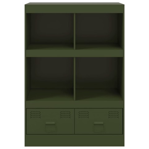 Szafka, oliwkowa, 67x39x95 cm, stal Szafka, oliwkowa, 67x39x95 cm, stal