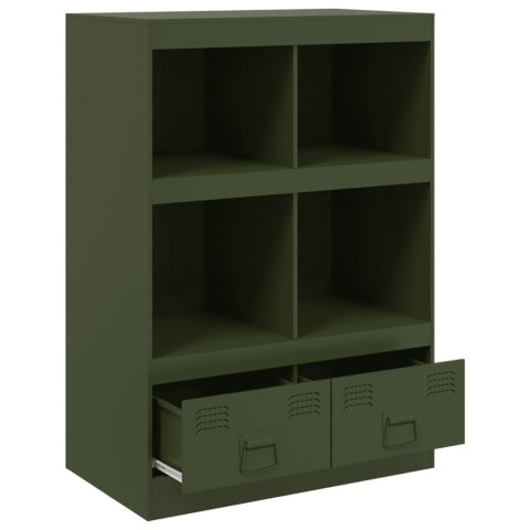 Szafka, oliwkowa, 67x39x95 cm, stal Szafka, oliwkowa, 67x39x95 cm, stal