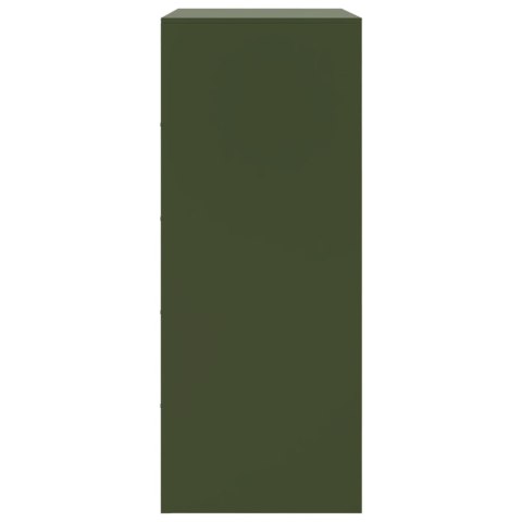 Szafka, oliwkowa, 67x39x95 cm, stal Szafka, oliwkowa, 67x39x95 cm, stal