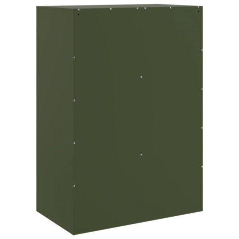 Szafka, oliwkowa, 67x39x95 cm, stal Szafka, oliwkowa, 67x39x95 cm, stal
