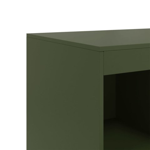 Szafka, oliwkowa, 67x39x95 cm, stal Szafka, oliwkowa, 67x39x95 cm, stal