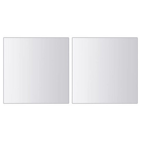 Płytki lustrzane, 48 szt., kwadratowe, szklane Płytki lustrzane, 48 szt., kwadratowe, szklane