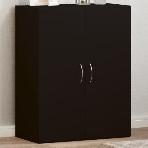 Szafka na dokumenty, czarna, 60x32x77,5 cm Szafka na dokumenty, czarna, 60x32x77,5 cm