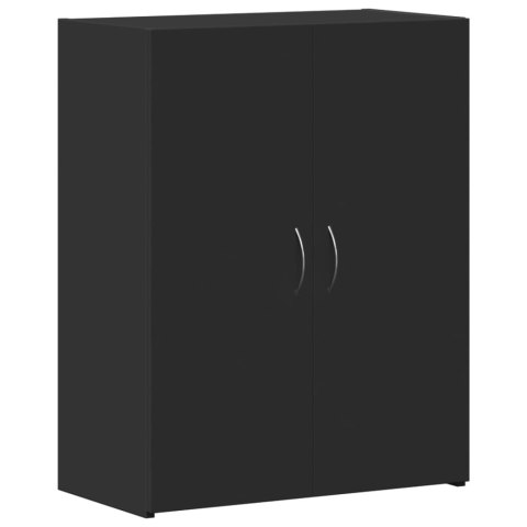 Szafka na dokumenty, czarna, 60x32x77,5 cm Szafka na dokumenty, czarna, 60x32x77,5 cm