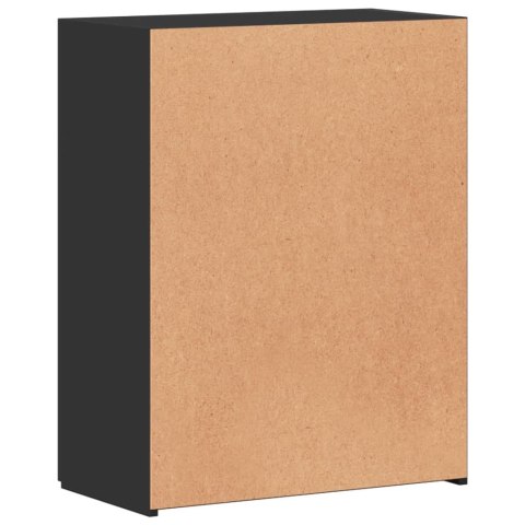Szafka na dokumenty, czarna, 60x32x77,5 cm Szafka na dokumenty, czarna, 60x32x77,5 cm