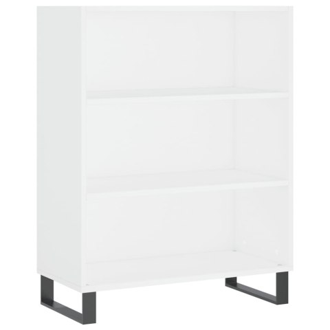 Witrynka, biała, 69,5x34x180 cm, materiał drewnopochodny Witrynka, biała, 69,5x34x180 cm, materiał drewnopochodny