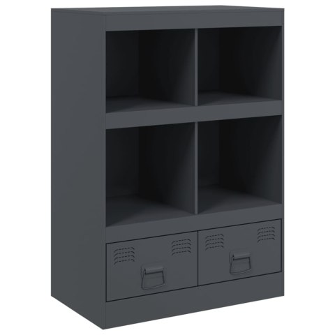 Szafka, antracytowa, 67x39x95 cm, stal Szafka, antracytowa, 67x39x95 cm, stal