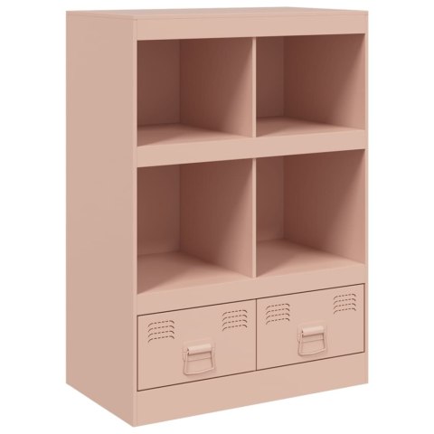 Szafka, różowa, 67x39x95 cm, stal Szafka, różowa, 67x39x95 cm, stal