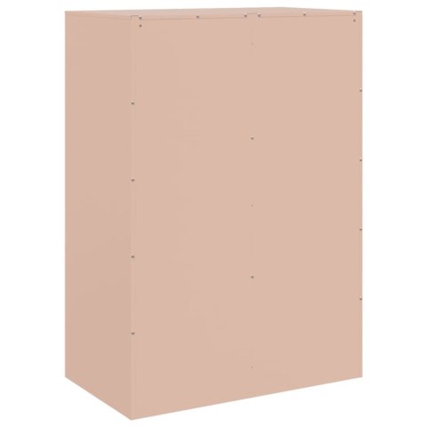 Szafka, różowa, 67x39x95 cm, stal Szafka, różowa, 67x39x95 cm, stal
