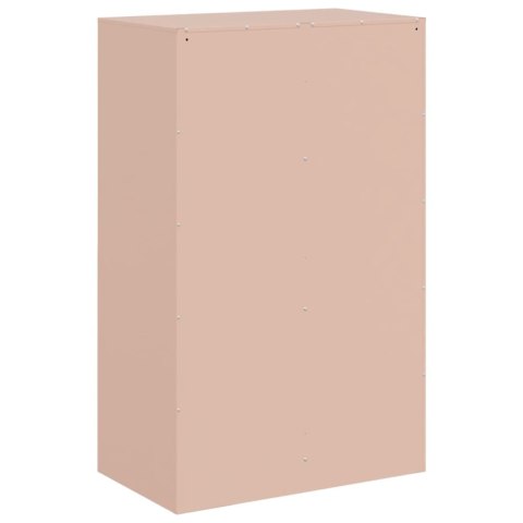 Szafka boczna, różowa, 67x39x107 cm, stal Szafka boczna, różowa, 67x39x107 cm, stal
