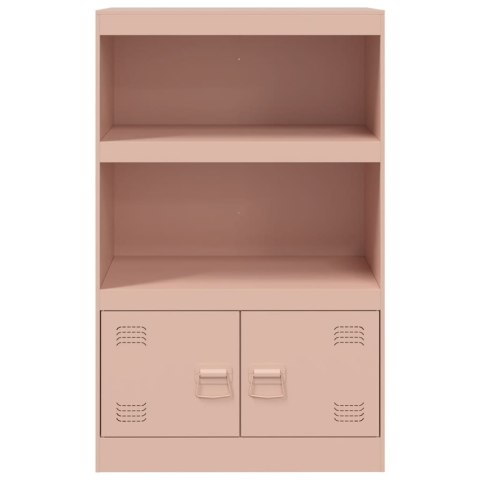 Szafka boczna, różowa, 67x39x107 cm, stal Szafka boczna, różowa, 67x39x107 cm, stal