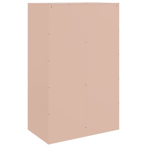 Szafka boczna, różowa, 67x39x107 cm, stal Szafka boczna, różowa, 67x39x107 cm, stal