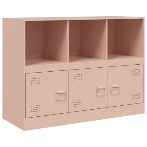 Szafka boczna, różowa, 99x39x73 cm, stal Szafka boczna, różowa, 99x39x73 cm, stal