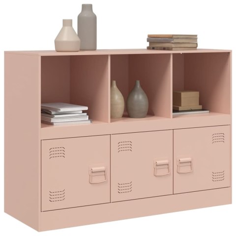 Szafka boczna, różowa, 99x39x73 cm, stal Szafka boczna, różowa, 99x39x73 cm, stal