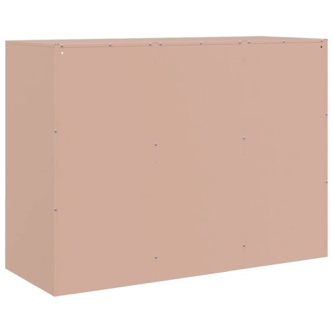 Szafka boczna, różowa, 99x39x73 cm, stal Szafka boczna, różowa, 99x39x73 cm, stal