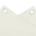  Osłona na ogrodzenie, biała, 600x120 m, PVC